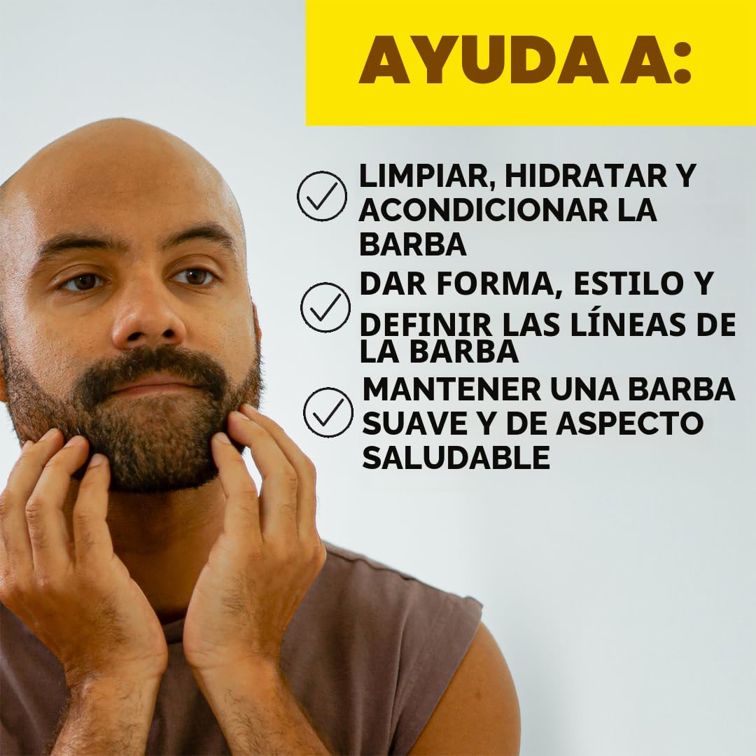 Kit Premium de Barba para Hombre de The Beard Club - Kit de Aseo y...