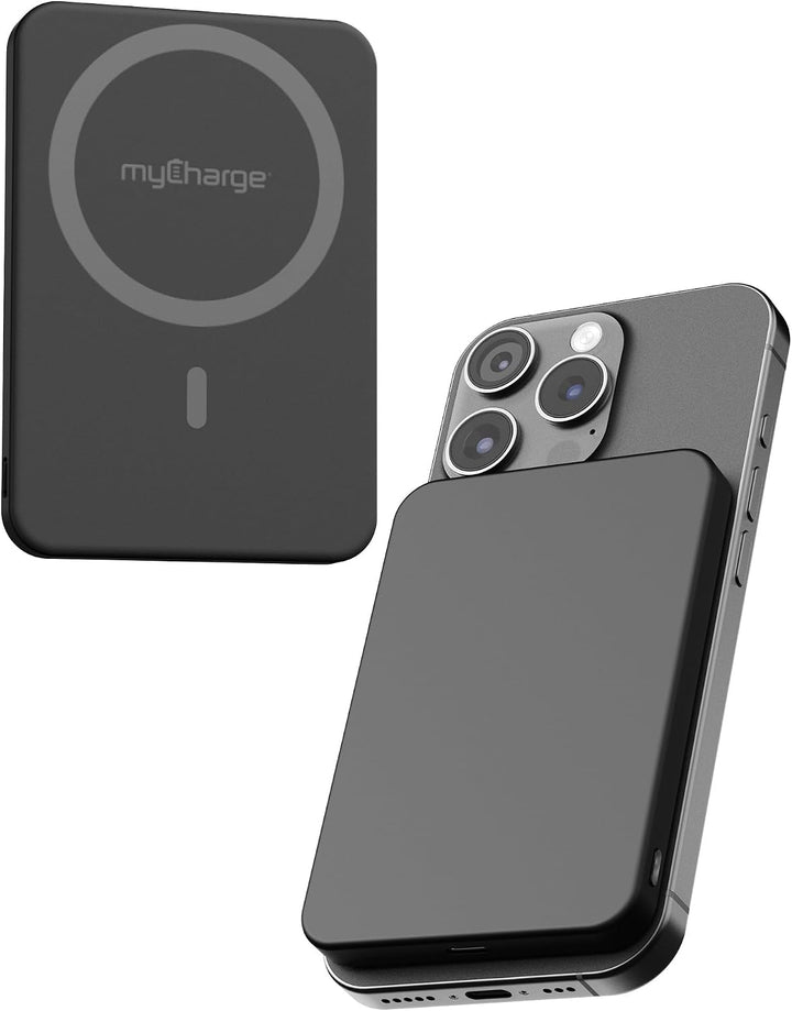 myCharge CliqAir - Banco de energía magnético de 5000 mAh, diseño u...