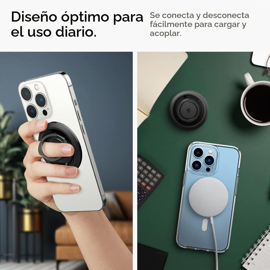 Spigen Soporte para teléfono MagFit, soporte para teléfono MagFit