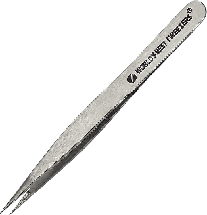 World's Best Tweezers Pinzas de punta de diamante para uso prof...