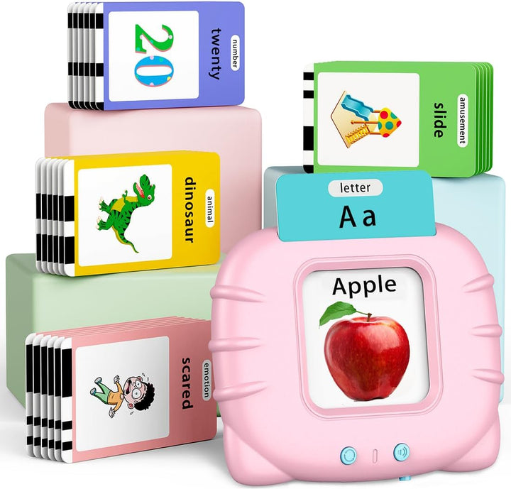 Eaever 580 tarjetas flash parlantes de palabras de vista de Pre-K c...