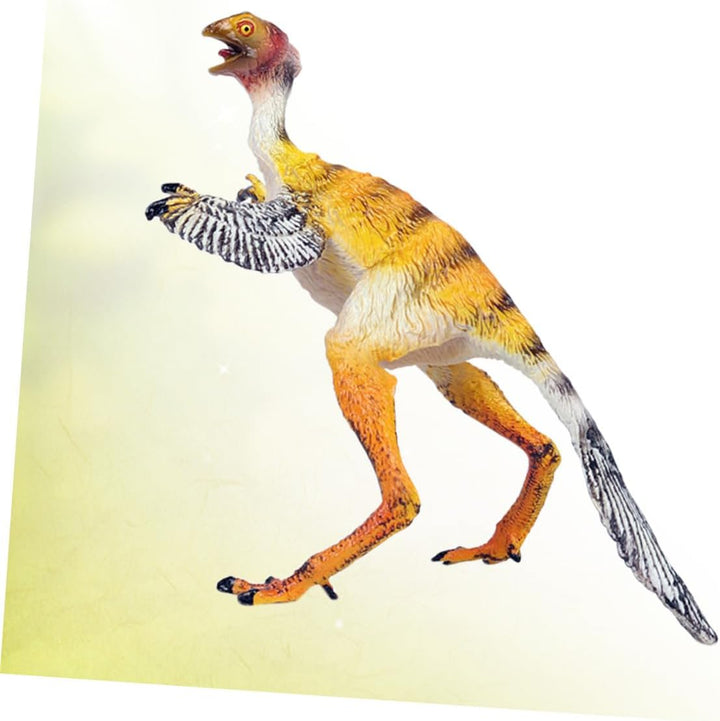 Modelo realista de dinosaurio Sinosauropteryx para niños