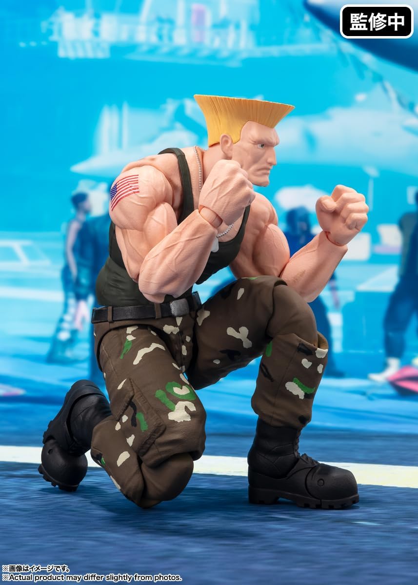 TAMASHII NATIONS - Street Fighter - Guile -Outfit 2-, Figura de acc...