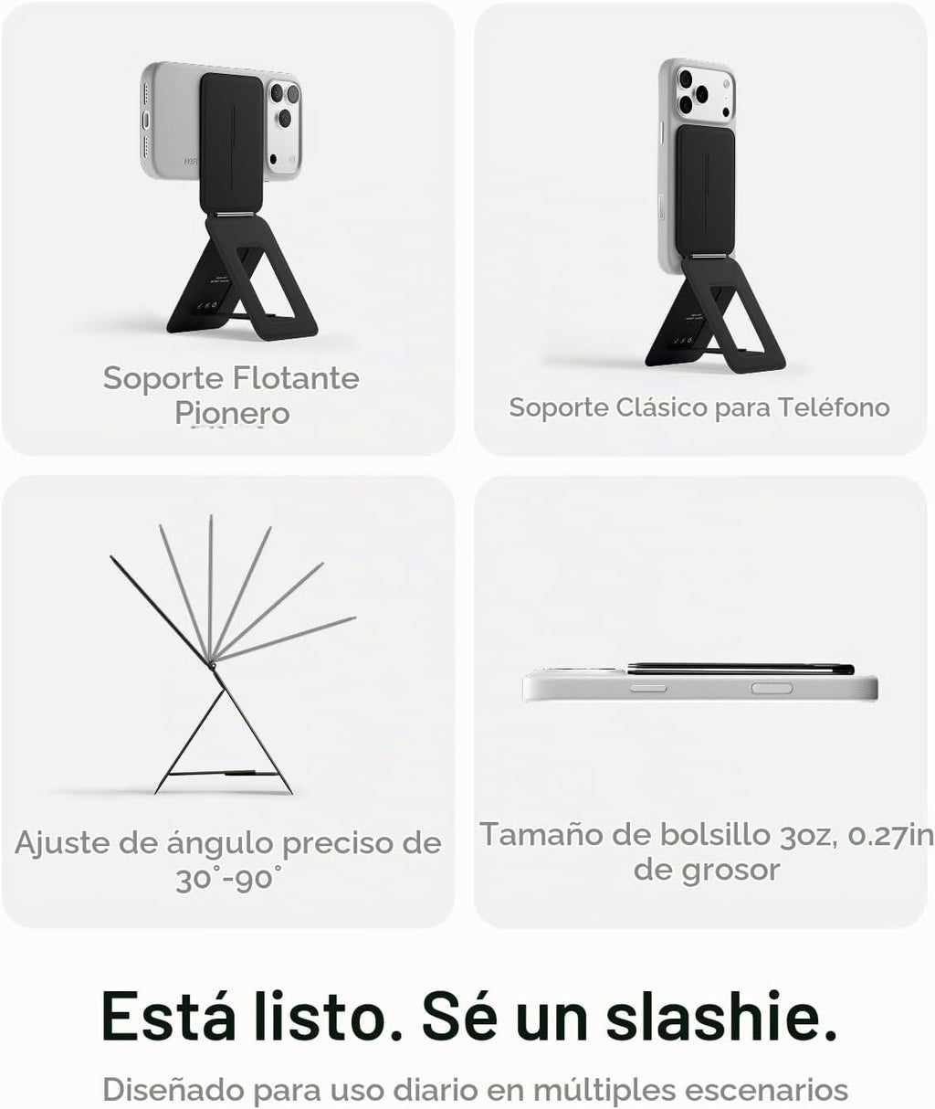 MOFT Soporte de trípode para teléfono, palo de selfie portátil para iPhone