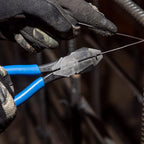 Klein Tools 94508 Juego de alicates, fabricado en Estados Unidos, alicates de corte diagonal de ferroviario y cortadores laterales resistentes, cortador de alambre de amarre para trabajo de barras de