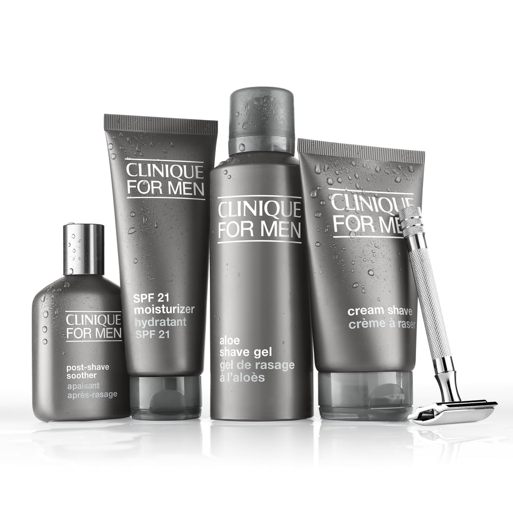 Clinique Gel de afeitar de aloe para hombres | Para todo tipo de pi...