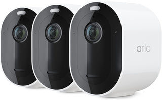 ArloPRO 4 Spotlight Cámara - Paquete de 3 - Seguridad inalámbrica,...