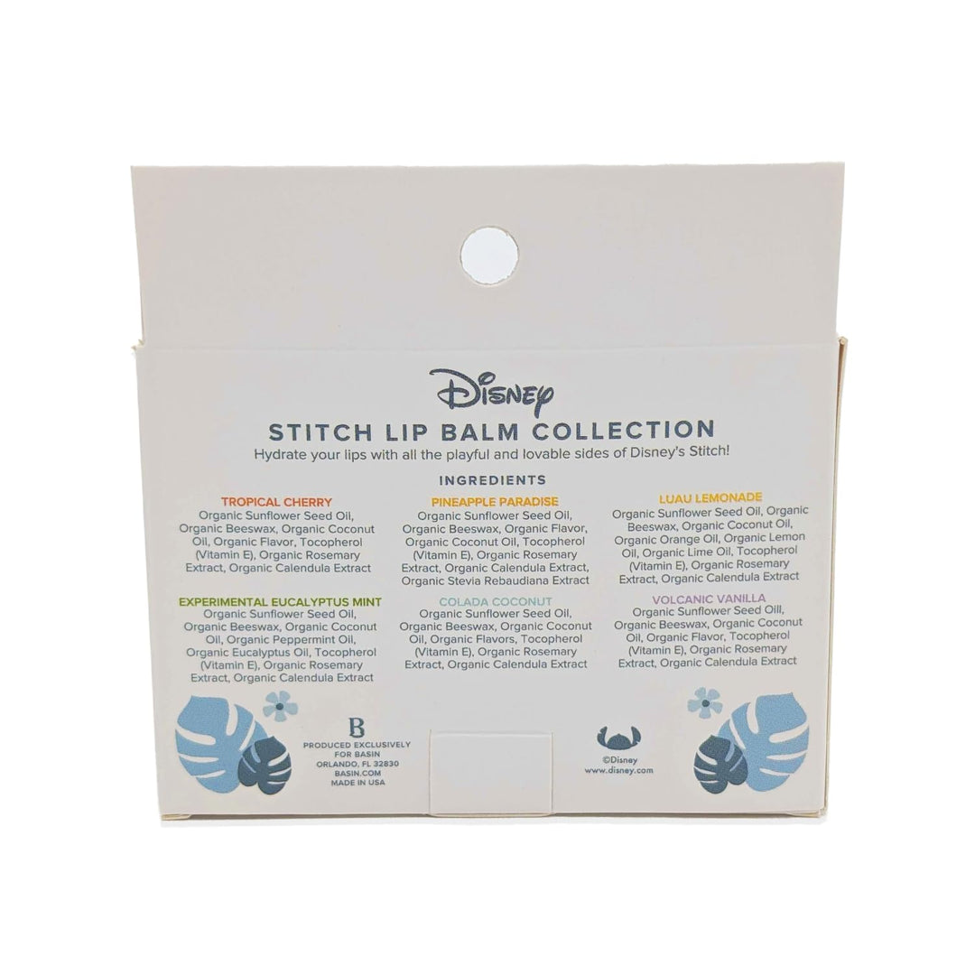 Basin Colección de bálsamo labial Disney Stitch | Paquete de 6 sabo...