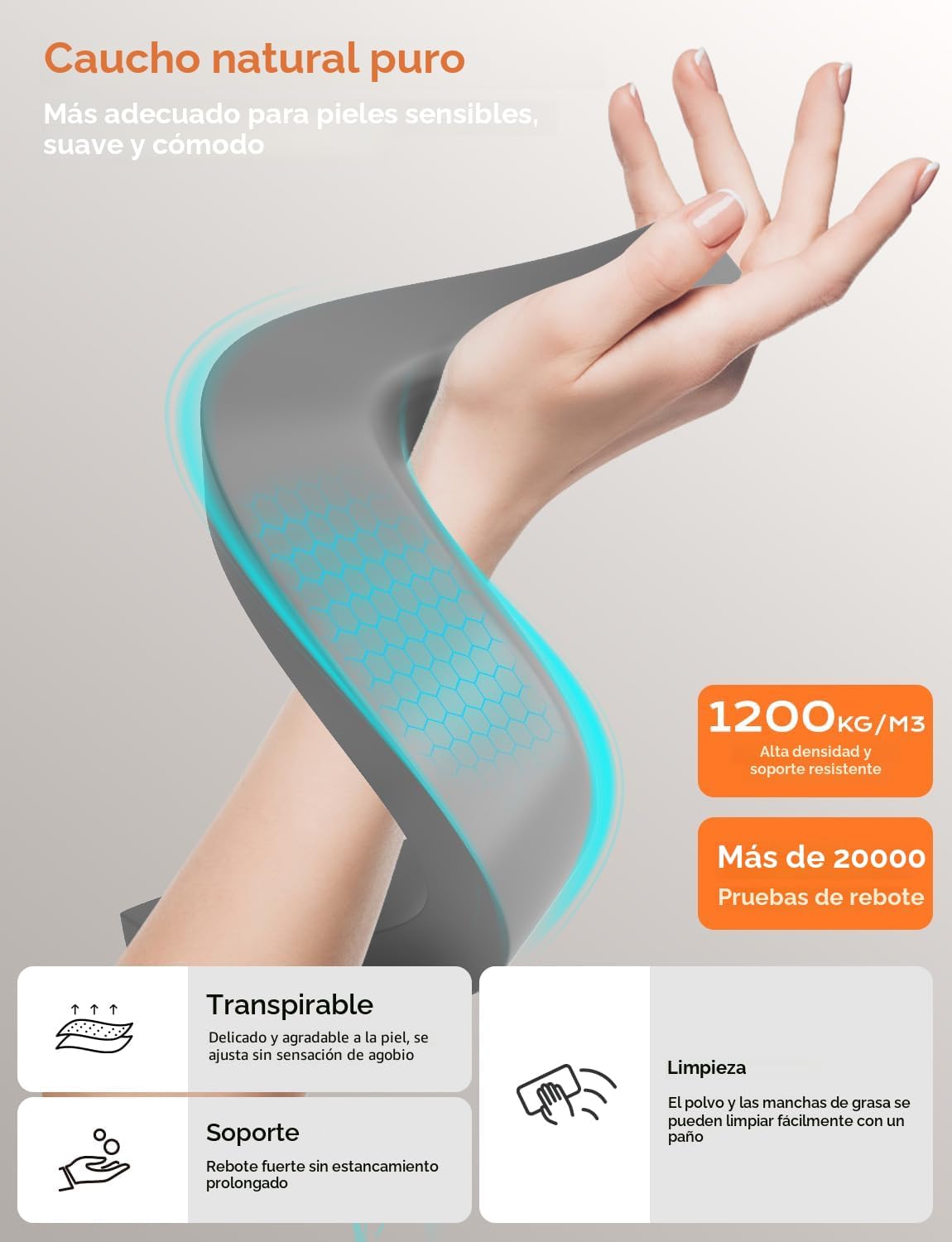 LOXP Soporte de computadora portátil para escritorio, soporte de me...