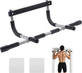 Ally Peaks Barra de dominadas para puerta | Límite máximo de acero grueso de 440 libras para la parte superior del cuerpo | Fuerza de agarre múltiple para puerta | Barra de dominadas interior para