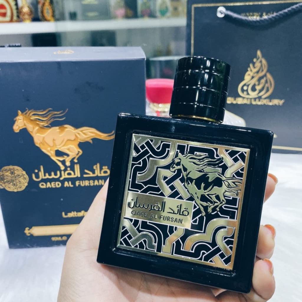 Lattafa Qaed Al Fursan - Eau de Parfum - Fragancia de larga duració...