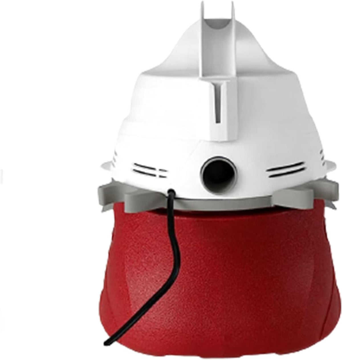 Koblenz WD-355K2 Aspiradora portátil de soplado húmedo y seco, tanque de 3 galones, 2.0 HP Designer Series Aspiradora con varios accesorios, rojo/blanco, 5 años de garantía