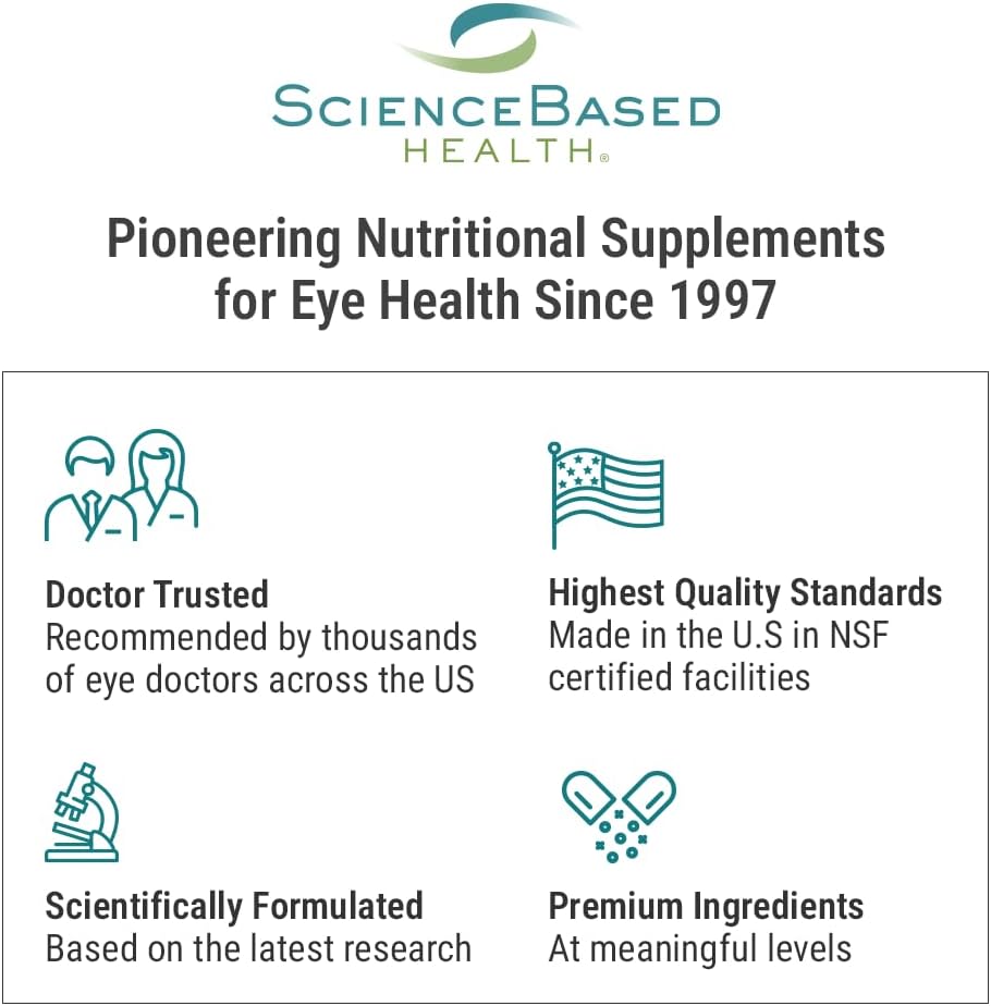 ScienceBased Health OcularProtect - Multivitamínico diario con apoy...