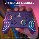 PDP Gaming Afterglow Wave Wireless Nintendo Switch Pro Controller -...