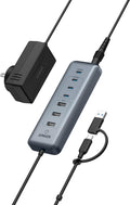 Anker, A8307, hub USB 2 de 3 puertos, alimentado