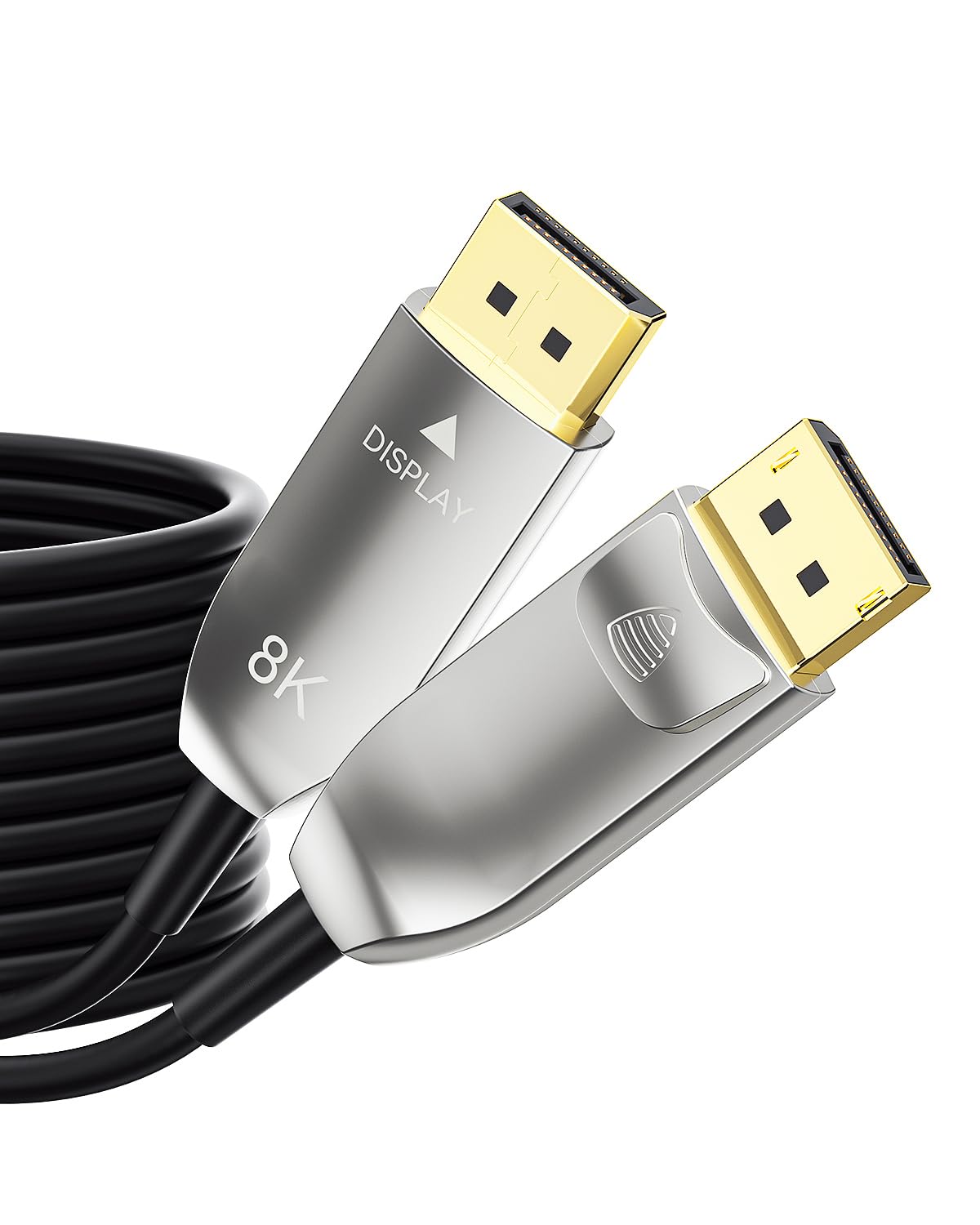 Cable DisplayPort a DisplayPort de alta velocidad, cable de puerto de pantalla DP compatible con PC para juegos, monitor de juegos, multimonitor, G-Sync y FreeSync DSC-Free-10 pies