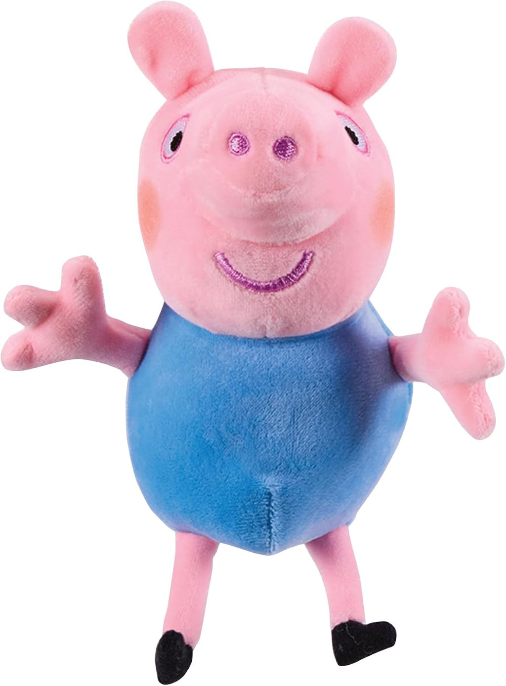 Peppa Pig Plush 3 Piece Set - Peppa, George & Baby Evie - Juguetes de peluche clásicos súper suaves 18 meses +