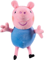 Peppa Pig Plush 3 Piece Set - Peppa, George & Baby Evie - Juguetes de peluche clásicos súper suaves 18 meses +