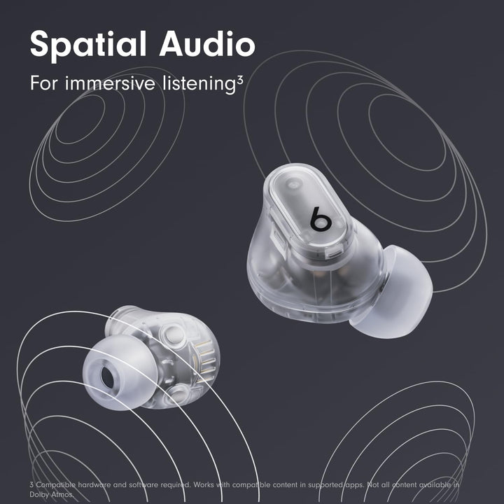Beats Studio Buds + - Transparente con AppleCare+ (2 años)