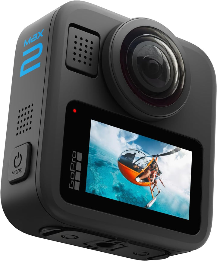 GoPro MAX2 - Cámara de acción tradicional + 360 impermeable con pan...