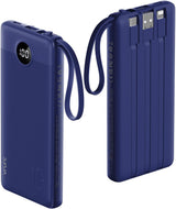 VRURC Cargador portátil para iPhone, cargador de batería USB C de 1...