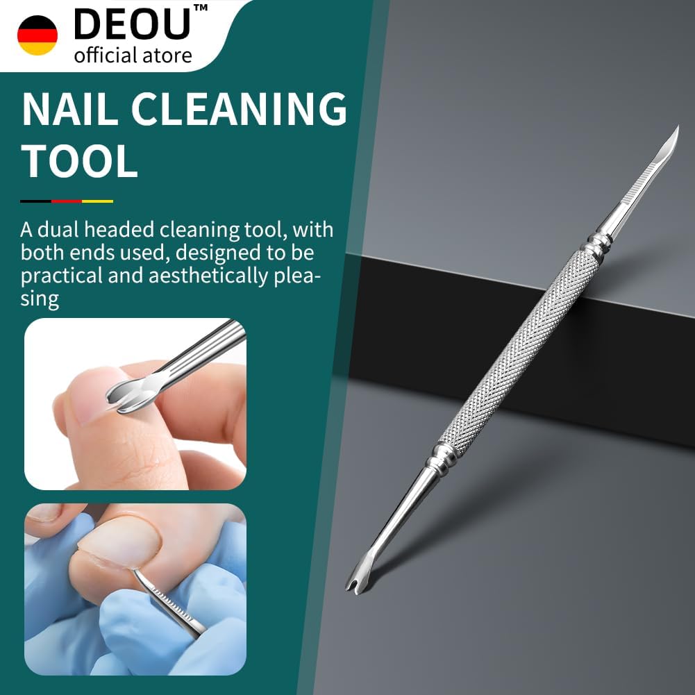 DEOU - Cortaúñas de podólogo, herramientas para uñas encarnadas par...