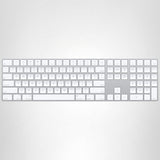 Apple - Teclado Magic Keyboard con teclado numérico: Inalámbrico, B...