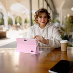 HOTTABLET Tablet Android 14.0 de 7 pulgadas con funda protectora, Rosa