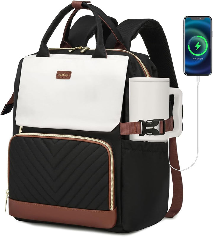 VANKANY - Mochila para libros para mujer, mochila para computadora...