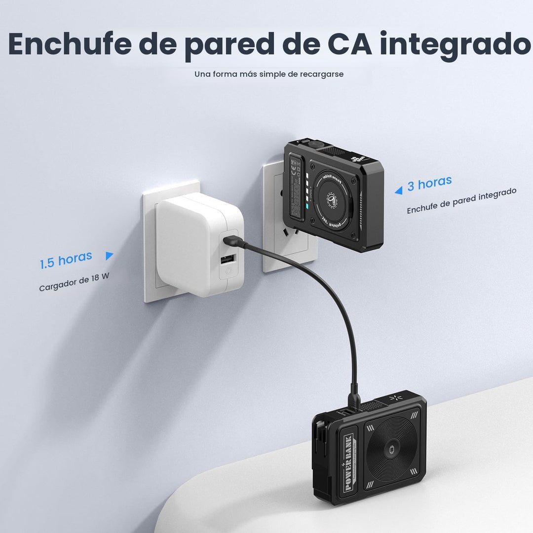 ummz para Magsafe Paquete de Batería 10000mAh, Cargador Portátil Ma...