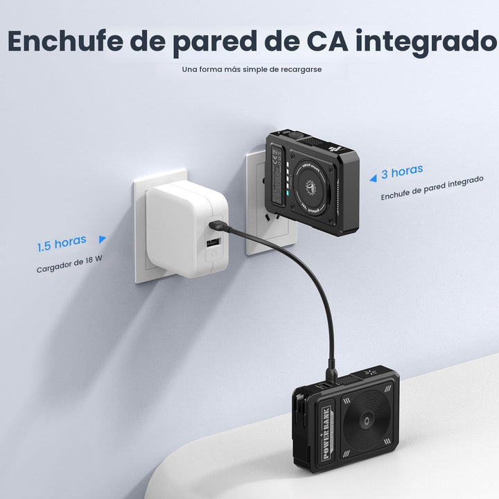 ummz para Magsafe Paquete de Batería 10000mAh, Cargador Portátil Ma...