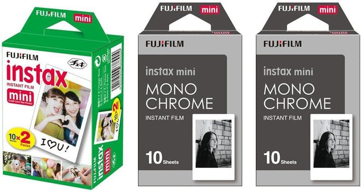 Fujifilm Instax Mini - Juego de 3 paquetes de película instantánea,...