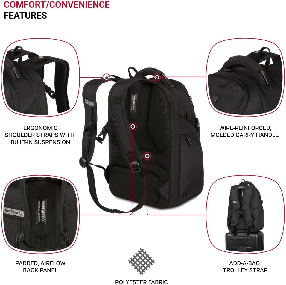 SwissGear Endure ScanSmart \u2013 Mochila para portátil con tecnolo...