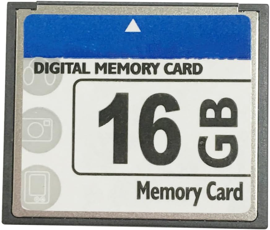 Velocidad de la tarjeta de memoria CF1GB hasta 50MB/s