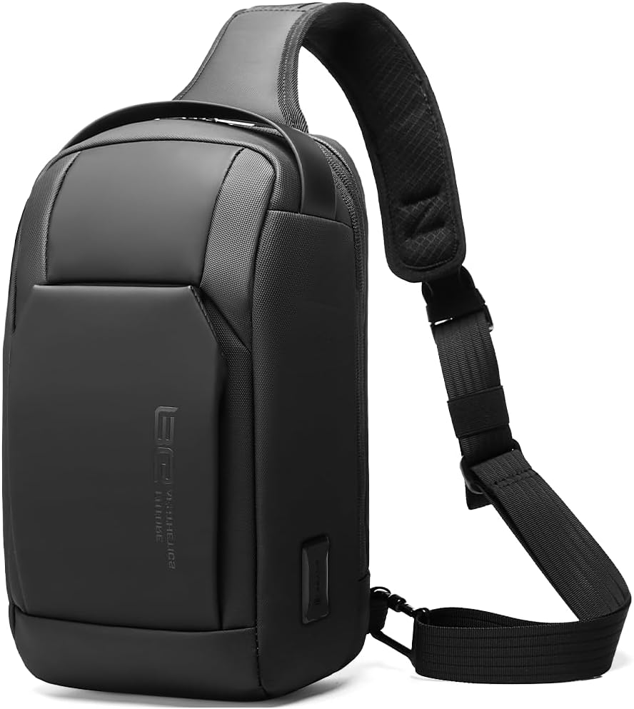 BANGE Bolso bandolera para hombre, bandolera para hombre