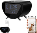 ULar Cámara inalámbrica del reloj del cargador del teléfono 4K Wifi6 con la