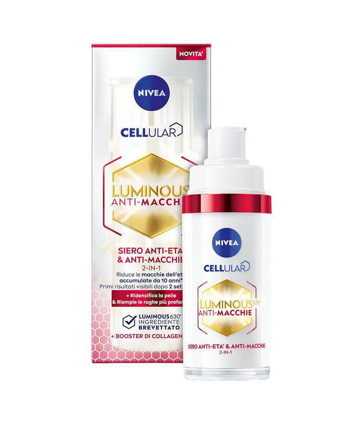 NIVEA Cellular Luminous630 - Suero facial antimanchas y antiedad de...