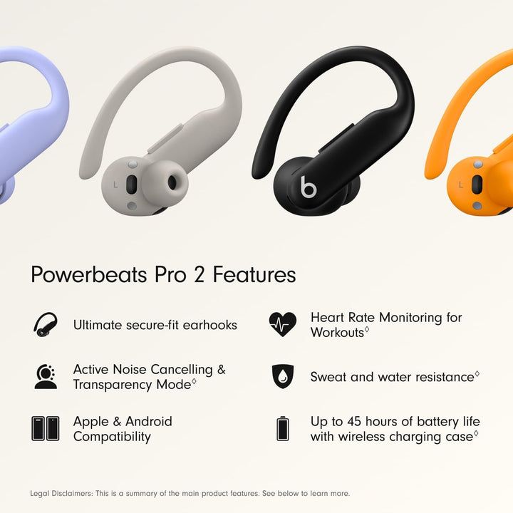 Beats Powerbeats Pro 2 - Auriculares inalámbricos Bluetooth con cab...