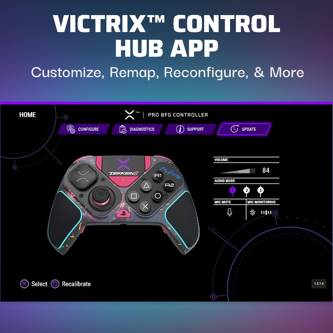 PDP Victrix Pro BFG Wireless Gaming Controller, Licensed for PlaySt...