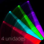 4 Pack 4 Colors Light up LED Sword, Light Swords con FX Sound Light up Toy