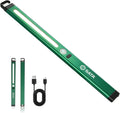 SATA Luz de inspección LED ultradelgada estilo regla con parte trasera magnética, 400LM, 2700mAh, luz de trabajo SMD recargable para debajo del capó, reparación automática, garaje, taller