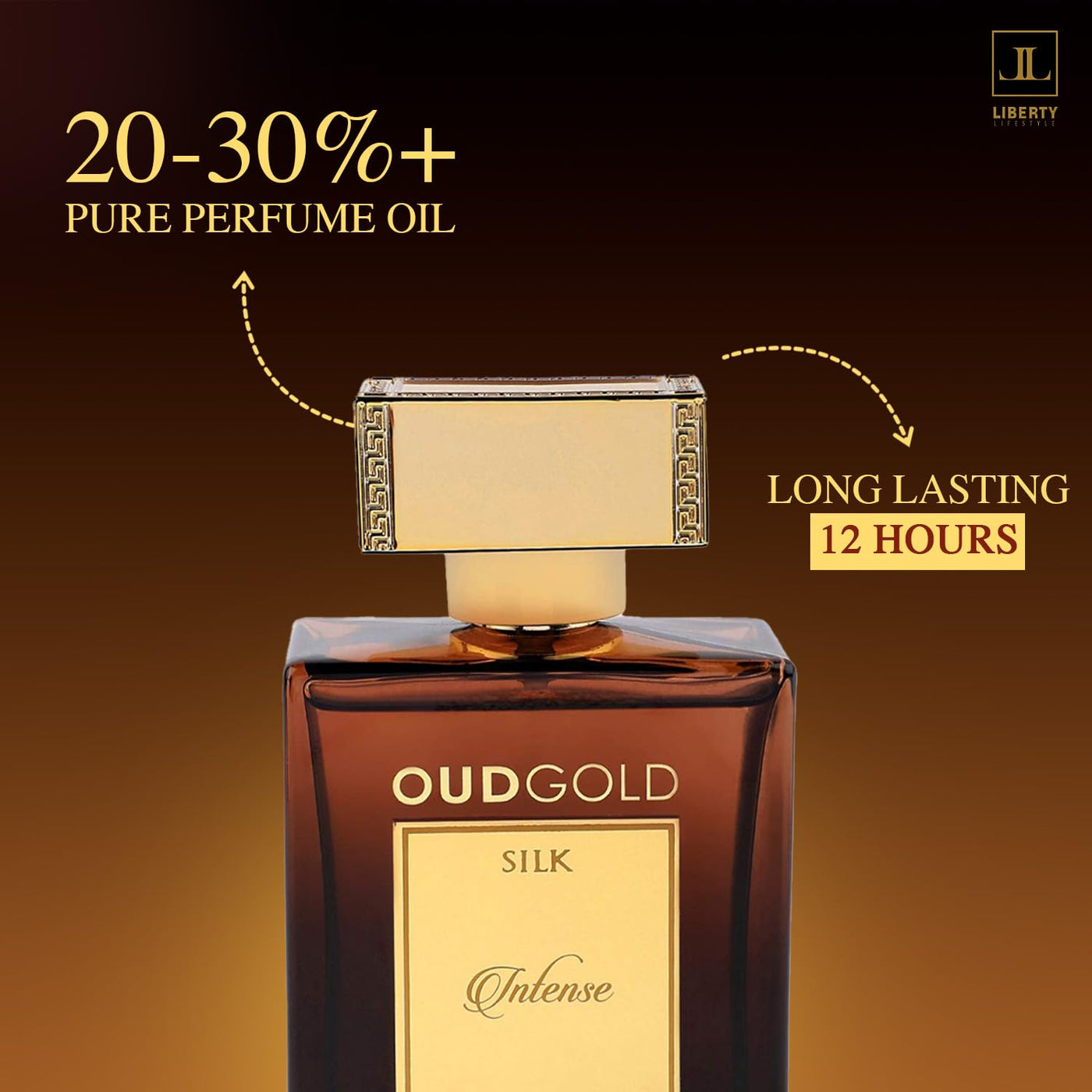Liberty Premium Oud Luxury Seductive Long Lasting (3 días) OudGold...