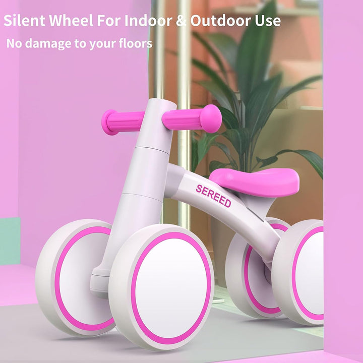 SEREED - Bicicleta de equilibrio para bebés de 1 año, niños y niñas...