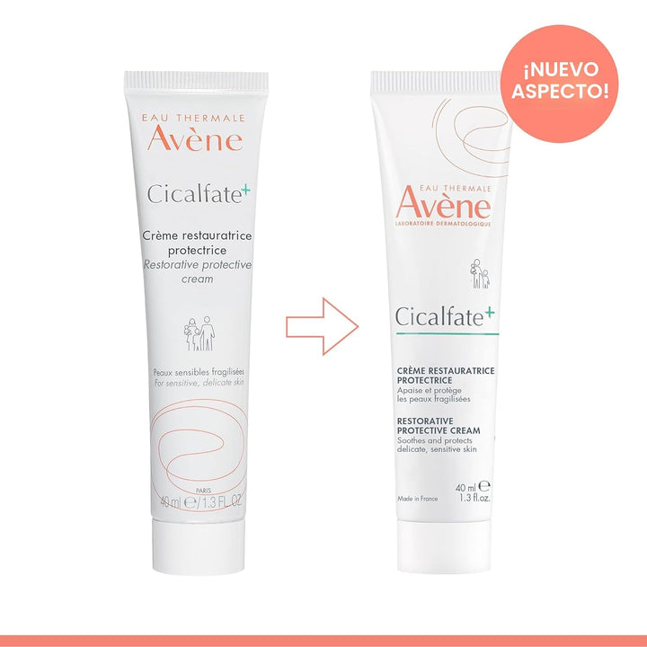 Avène Cicalfate+ Restorative Protective Cream, Face Moisturizer, fa...
