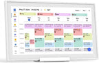 Calendario digital de 21.5 pulgadas, planificador familiar