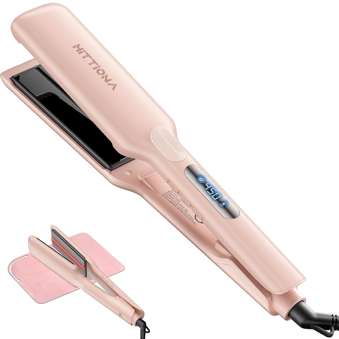 Plancha plana para el cabello \u2013 Plancha plana iónica infrarroj...