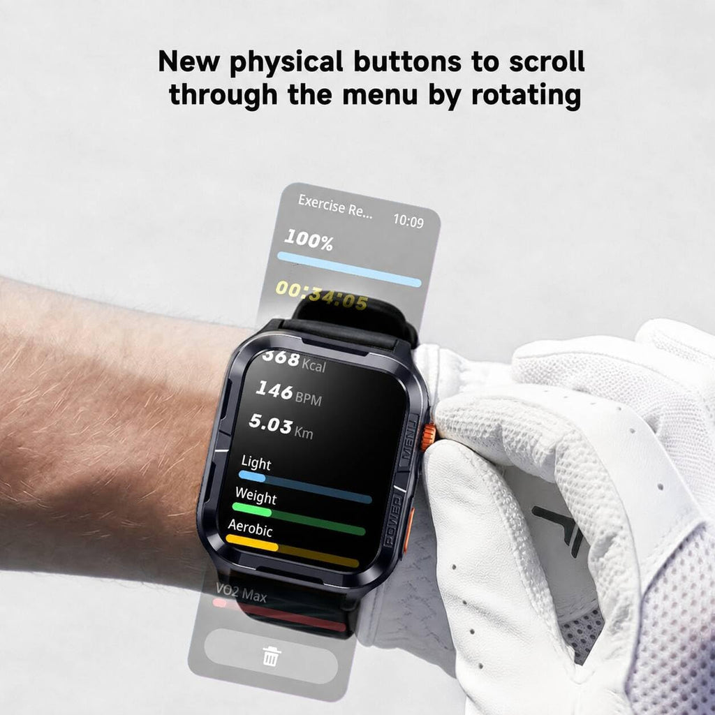 IOWODO Reloj inteligente GPS para hombre con ChatGPT