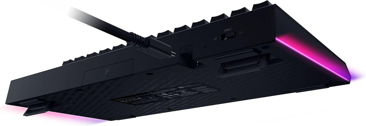 Razer Teclado inalámbrico BlackWidow V4 Pro 75% para juegos: pantal...