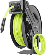 Flexzilla Carrete de manguera de aire retráctil de cara abierta, 3\...