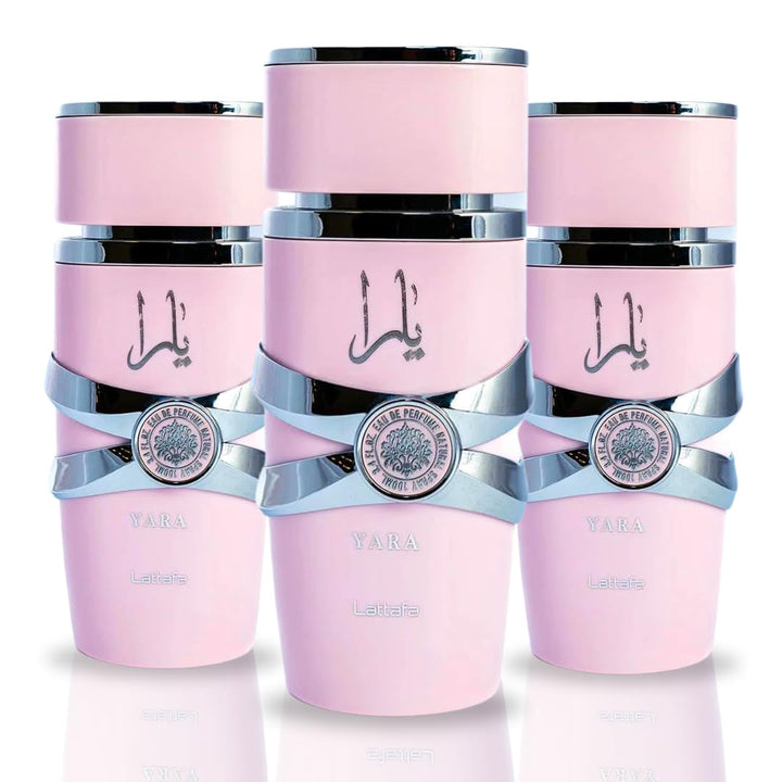 Lattafa Yara - Eau de Parfum en espray para mujer, 3.4 onzas (paque...